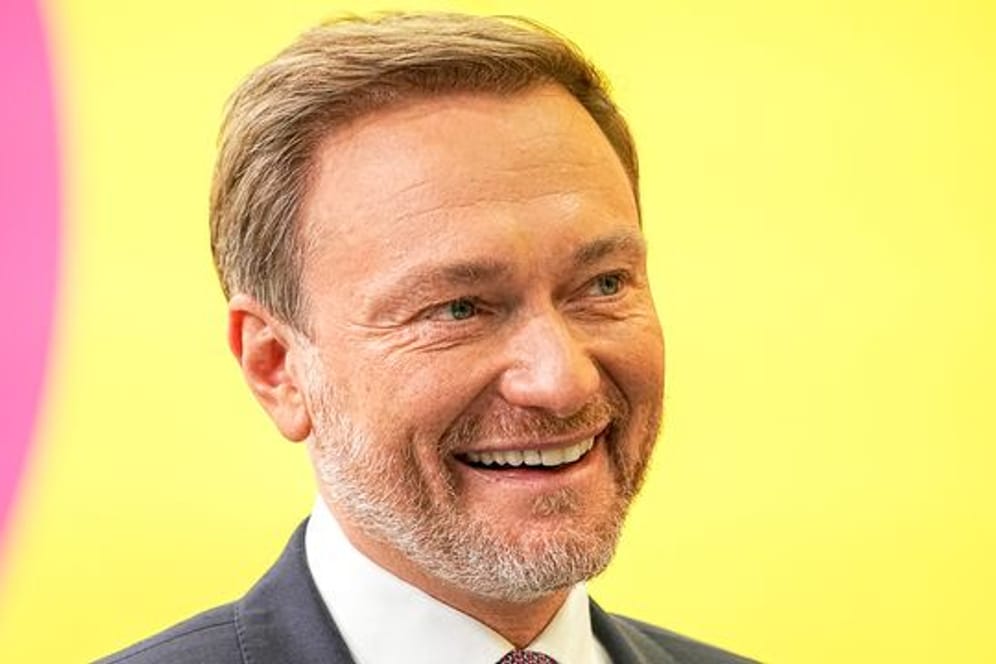 FDP-Chef Christian Lindner beim Parteitag in Berlin.