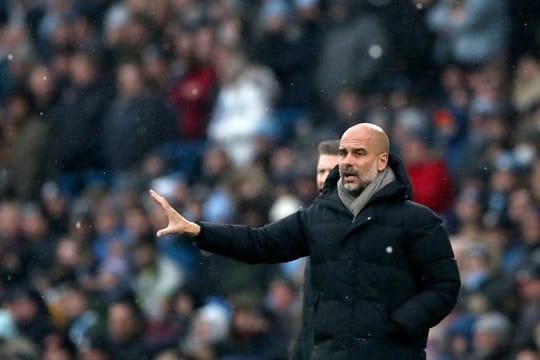 Sieht bei seiner Mannschaft noch Potential: Pep Guardiola, Trainer von Manchester City.