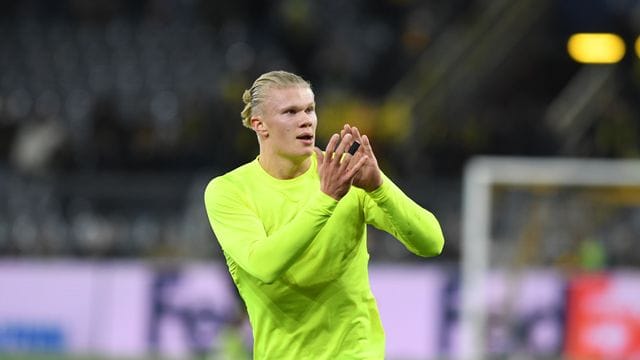 Auch als Joker traf BVB-Torjäger Erling Haaland.