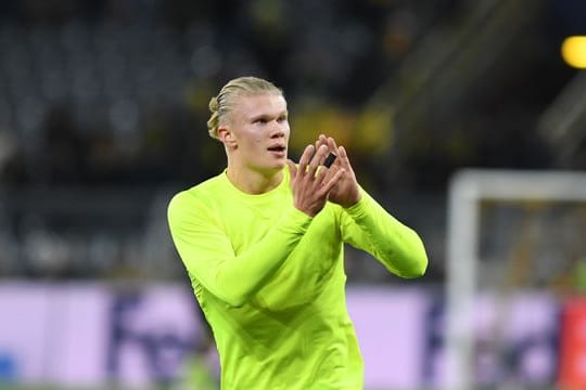 Auch als Joker traf BVB-Torjäger Erling Haaland.