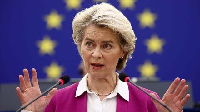 Ursula von der Leyen, Präsidentin der Europäischen Kommission.