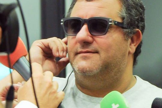 Spielervermittler Mino Raiola im Jahr 2016 in Nizza.