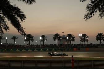 Lewis Hamilton beim Formel-1-Finale in Abu Dhabi im Jahr 2019.