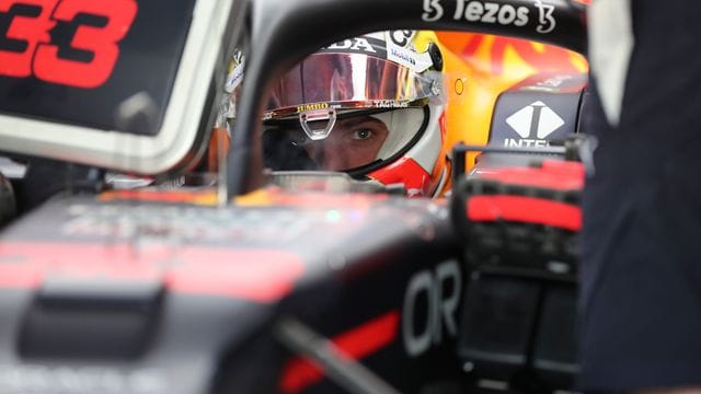 Max Verstappen legte die Bestzeit vor.