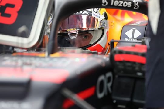 Max Verstappen legte die Bestzeit vor.