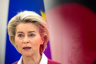 Kommissionspräsidentin Ursula von der Leyen: "Aggression muss ein Preisschild haben".