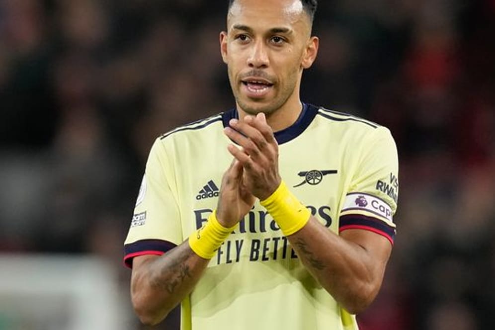Steht nicht im Kader: Arsenal-Kapitän Pierre-Emerick Aubameyang.