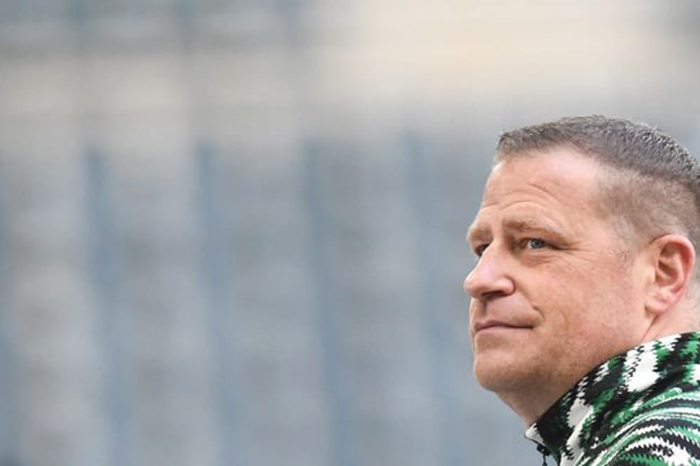 Mönchengladbachs Sportdirektor Max Eberl vermisst "Typen".