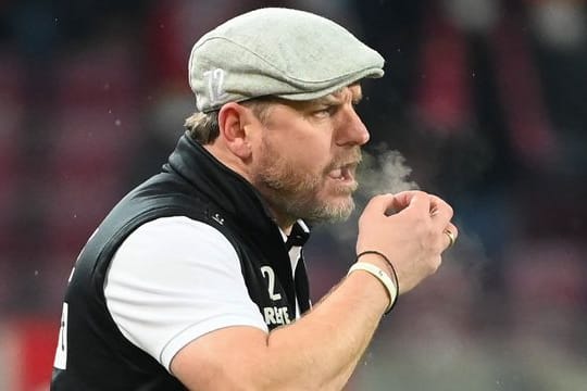 Hat auch die unteren Tabellenränge im Blick: Kölns Trainer Steffen Baumgart.