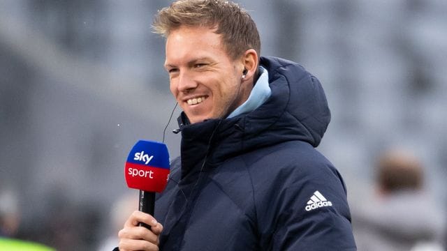 Lobt Kimmich für den Umgang mit der Corona-Thematik: Bayern-Trainer Julian Nagelsmann. Lobt Kimmich für den Umgang mit der Corona-Thematik: Bayern-Trainer Julian Nagelsmann.