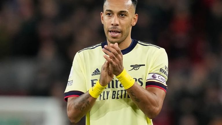 Ist beim FC Arsenal nach einem "Disziplinarverstoß" aus dem Kader geflogen: Pierre-Emerick Aubameyang.