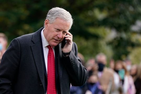 Donald Trumps ehemaliger Stabschef Mark Meadows steht wegen seiner Rolle in der Kapitol-Attacke vom 6.