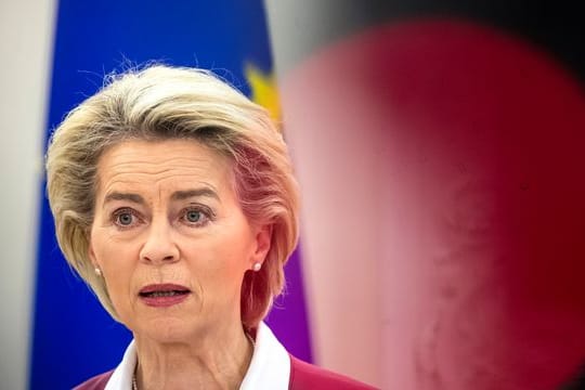 Die Präsidentin der Europäischen Kommission: Ursula von der Leyen.