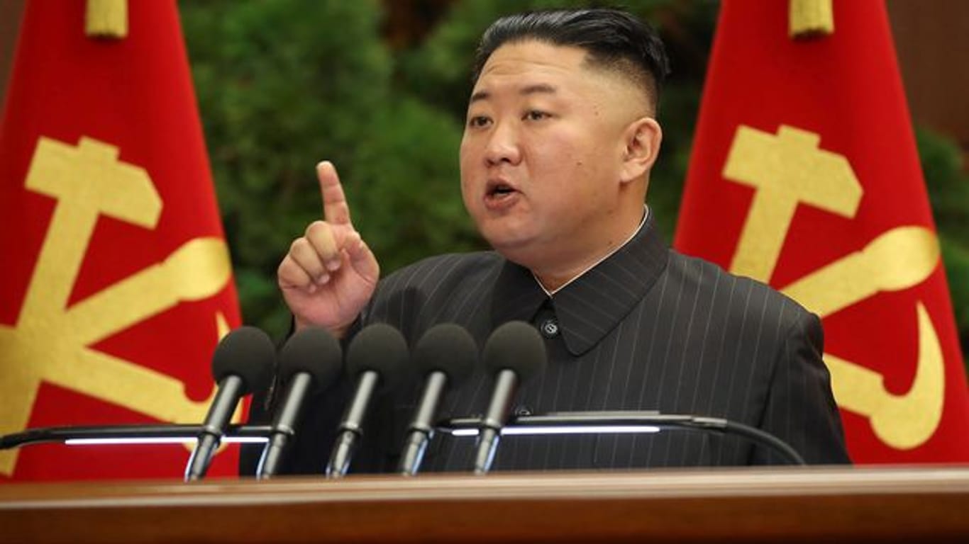 Nordkoreas Machthaber Machthaber Kim Jong Un.