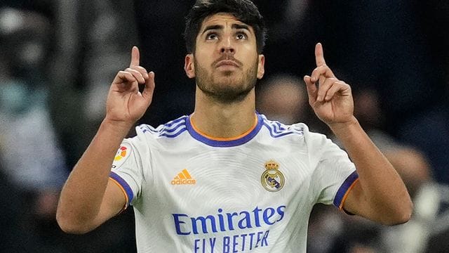 Bei Real Madrid wurde unter anderem Marco Asensio positiv auf das Coronavirus getestet.