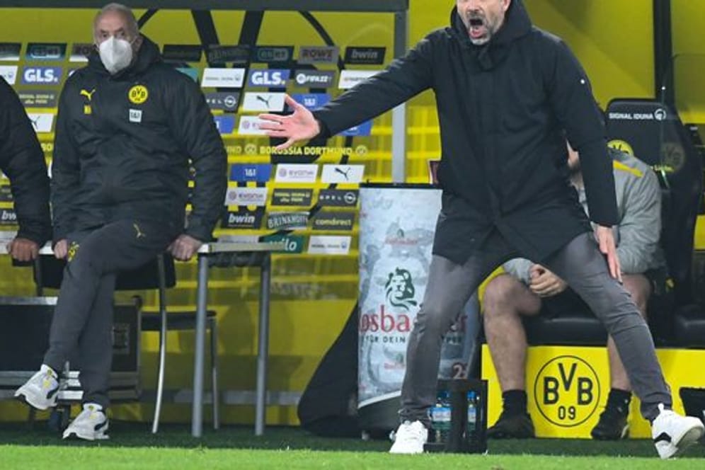 Sieht den Zoff mit Experte Didi Hamann als abgehakt an: Dortmunds Trainer Marco Rose.