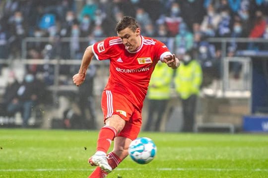 Unions Max Kruse erzielt sehenswert das Tor zum 1:0-Sieg in Bochum.