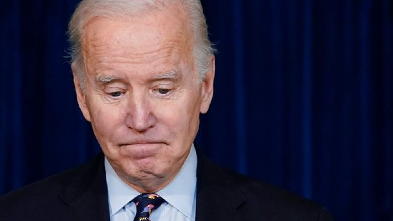"Jeder andere Aspekt der Wirtschaft brummt": US-Präsident Joe Biden.