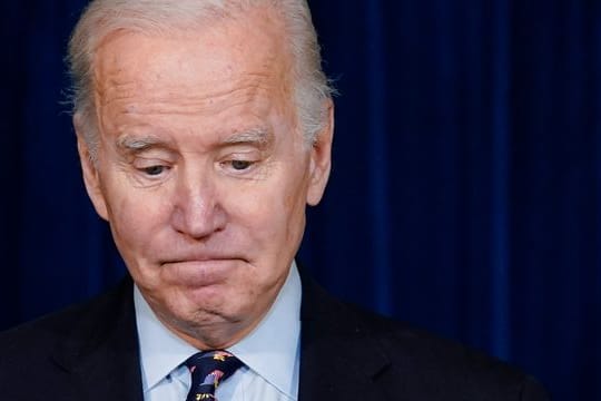 "Jeder andere Aspekt der Wirtschaft brummt": US-Präsident Joe Biden.