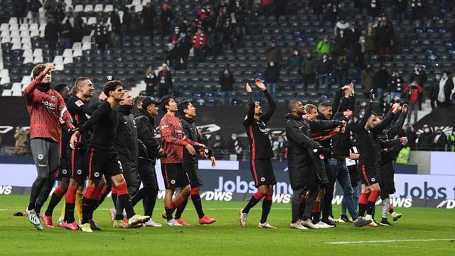 Eintracht Frankfurt kann zufrieden in die Winterpause gehen.