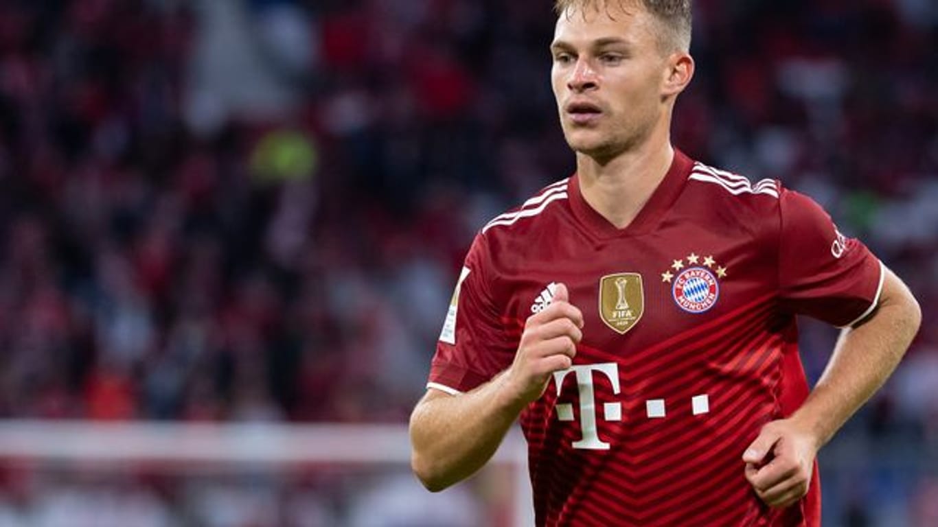 Der FC Bayern hofft auf eine schnelle Rückkehr von Joshua Kimmich.