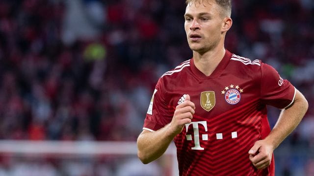 Der FC Bayern hofft auf eine schnelle Rückkehr von Joshua Kimmich.