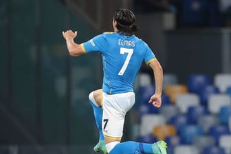 Eljif Elmas hat mit seinem Treffer für den 1:0-Erfolg der SSC Neapel bei AC Mailand gesorgt.