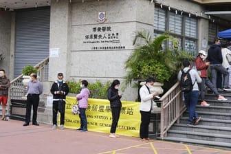 In Hongkong fanden die ersten Wahlen seit der Niederschlagung der Demokratiebewegung statt.