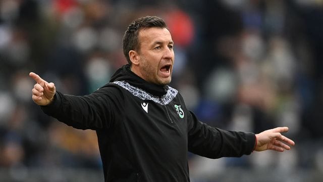 Bei Hannover 96 vom Interims- zum Cheftrainer befördert: Christoph Dabrowski .