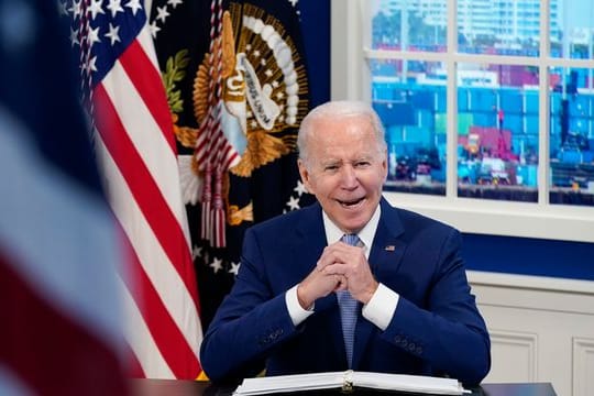 US-Präsident Joe Biden liebäugelt mit der Präsidentschaftswahl 2024.