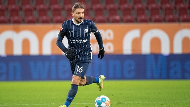 Wurde positiv auf das Coronavirus getestet: Konstantinos Stafylidis vom VfL Bochum. Wurde positiv auf das Coronavirus getestet: Konstantinos Stafylidis vom VfL Bochum.