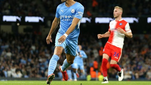 Wechselt von Manchester City in die Primera División zum FC Barcelona: Ferran Torres. Wechselt von Manchester City in die Primera División zum FC Barcelona: Ferran Torres.