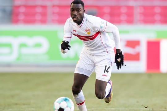 Muss bis zum Resultat des PCR-Tests mit Training aussetzen: VfB-Spieler Silas Katompa Mvumpa.