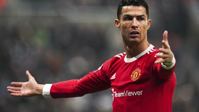 Cristiano Ronaldo ist nicht wirklich zufrieden.