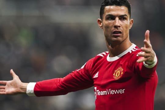Cristiano Ronaldo ist nicht wirklich zufrieden.