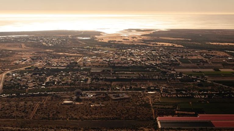 Blick über eine Kleinstadt an der australischen Westküster (Archivbild).