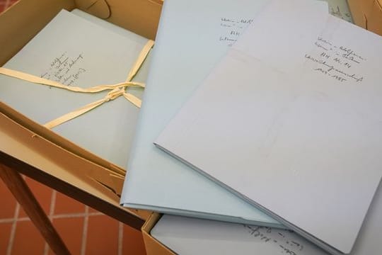 Akten zu Verschickungskindern.