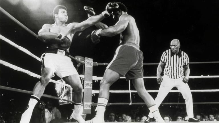 Der wohl berühmteste Boxkampf aller Zeiten: Muhammad Ali im "Rumble in the Jungle" gegen George Foreman.