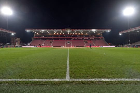 Das Stadion Alte Försterei von Union Berlin.
