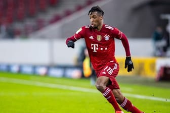 Ist beim FC Bayern München wieder ins Mannschaftstraining eingestiegen: Kingsley Coman in Aktion.