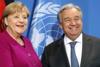 UN-Chef António Guterres wollte Ex-Bundeskanzlerin Angela Merkel als Beraterin gewinnen.