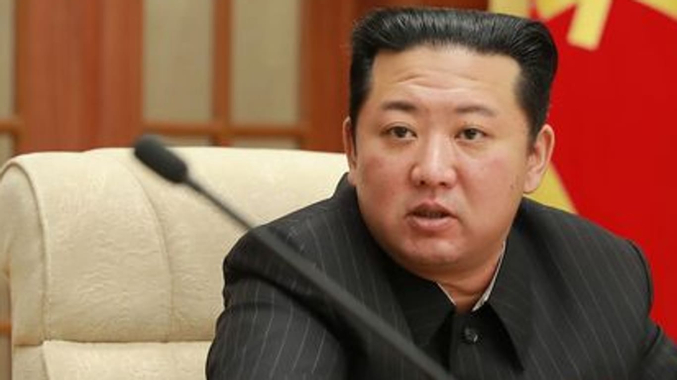 Kim Jong Un leitete den Parteitag.