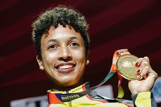 Wird in Berlin im Sprint über 60 Meter antreten: Weitsprung-Olympiasiegerin Malaika Mihambo.