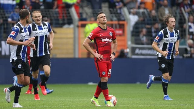 Eintracht Frankfurt und Arminia Bielefeld sind die laufstärksten Teams der Bundesliga. Eintracht Frankfurt und Arminia Bielefeld sind die laufstärksten Teams der Bundesliga.