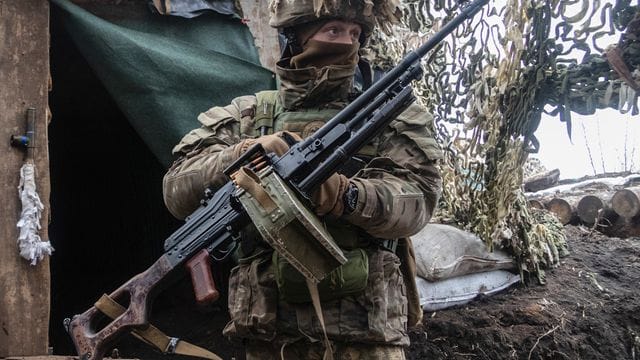 Großbritannien hatte jüngst angekündigt, die ukrainische Armee mit Verteidigungswaffen unterstützen zu wollen.