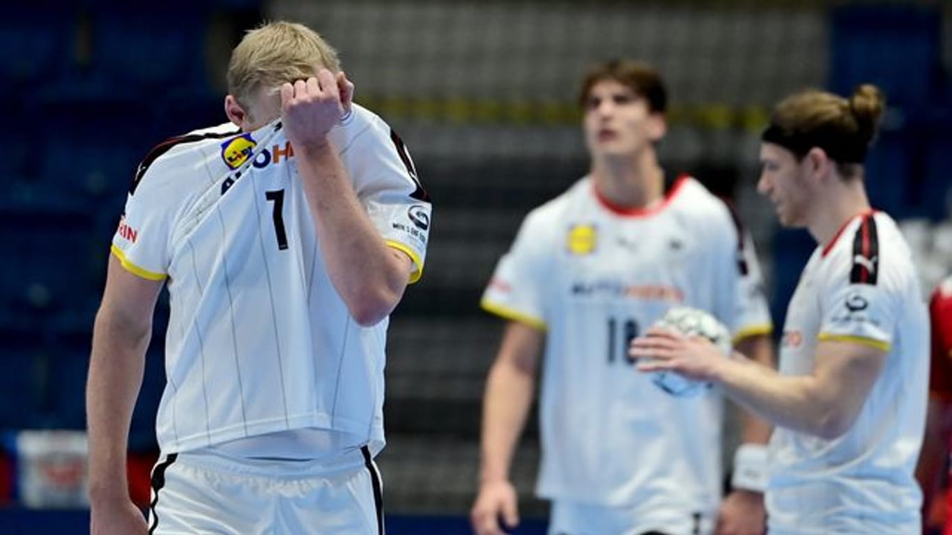 Die deutschen Handballer waren gegen Spanien chancenlos.