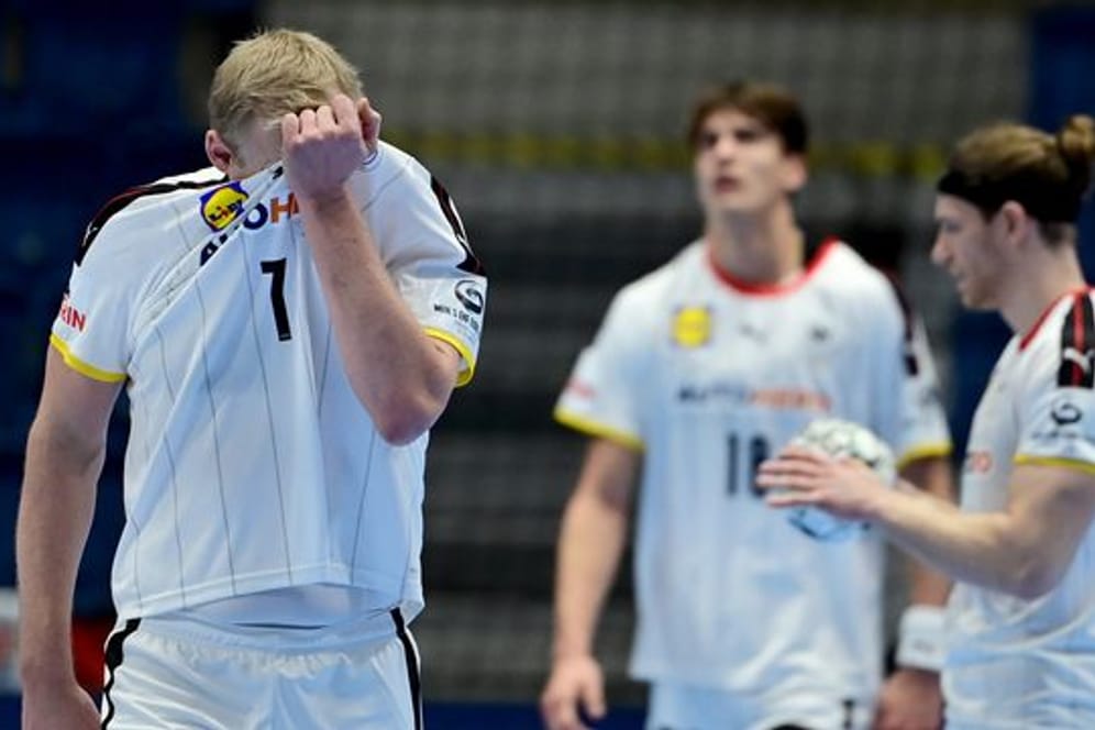 Die deutschen Handballer waren gegen Spanien chancenlos.