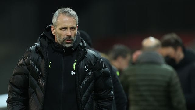Marco Rose hofft nach dem Pokal-Ausscheiden auf eine Trotzreaktion seiner Mannschaft.