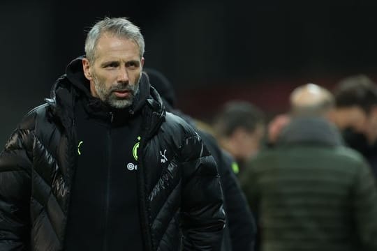 Marco Rose hofft nach dem Pokal-Ausscheiden auf eine Trotzreaktion seiner Mannschaft.