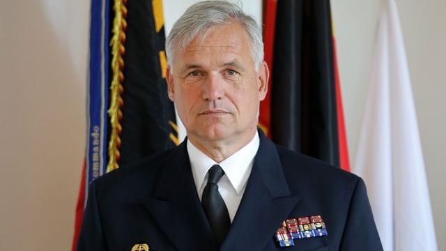 "Die Krim ist weg": Vizeadmiral Kay-Achim Schönbach.